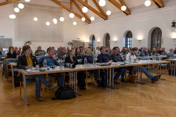 Voller Tagungssaal auch am Gewässerökologischen Tag.