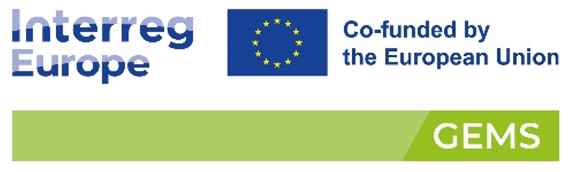 Logo Interreg Europe -  GEMS