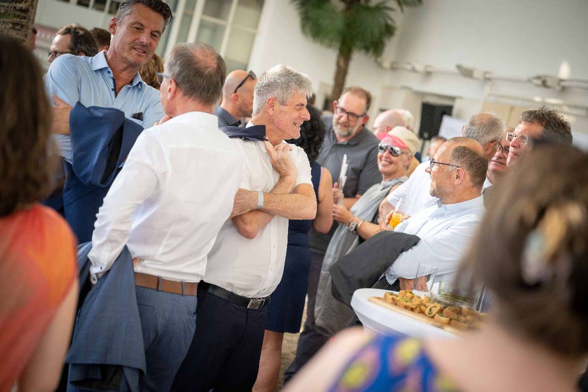 Momentaufnahme der Menschenmenge