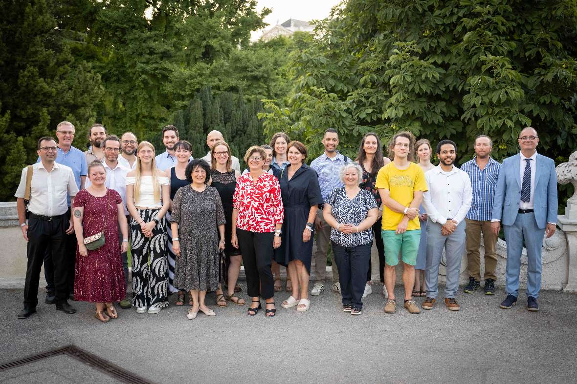 Gruppenfoto vom Institut für Kulturtechnik und Bodenwasserhaushalt 