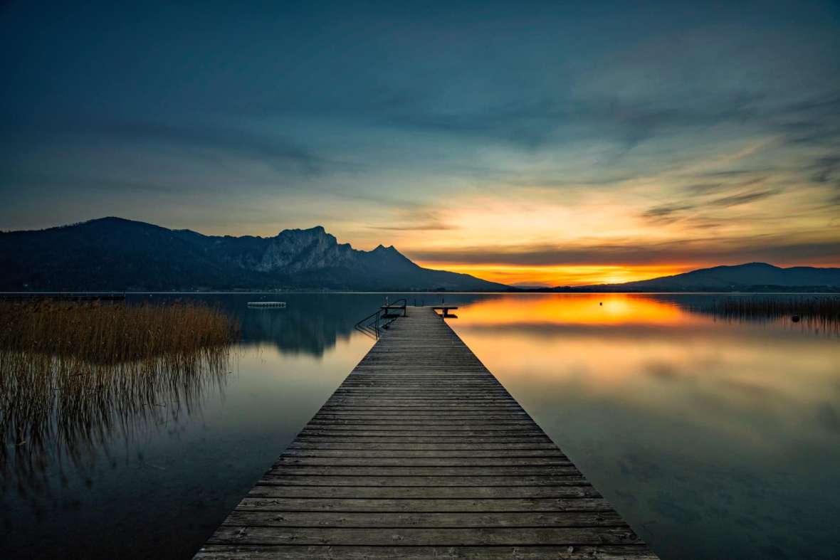 Jury Platz 3: Mondsee bei Sonnenuntergang 