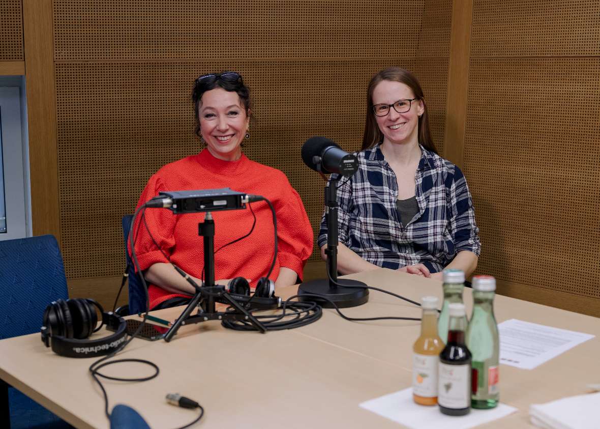 Ursula Strauss und Anna Dünser