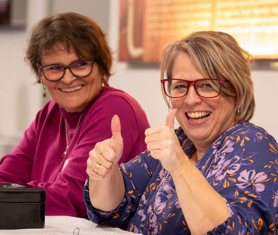 Die BAW-Mitarbeitenden haben die Organisation der Veranstaltung in besten Händen.