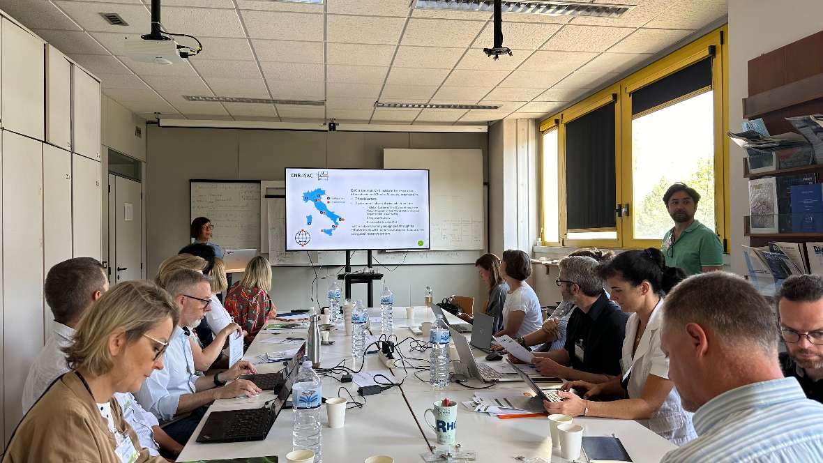 Das Kickoff Meeting für das Projekt INACO fand am Institut für Atmosphären- und Klimaforschung am CNR in Bologna mit Vertretern von allen Projektpartnern statt.