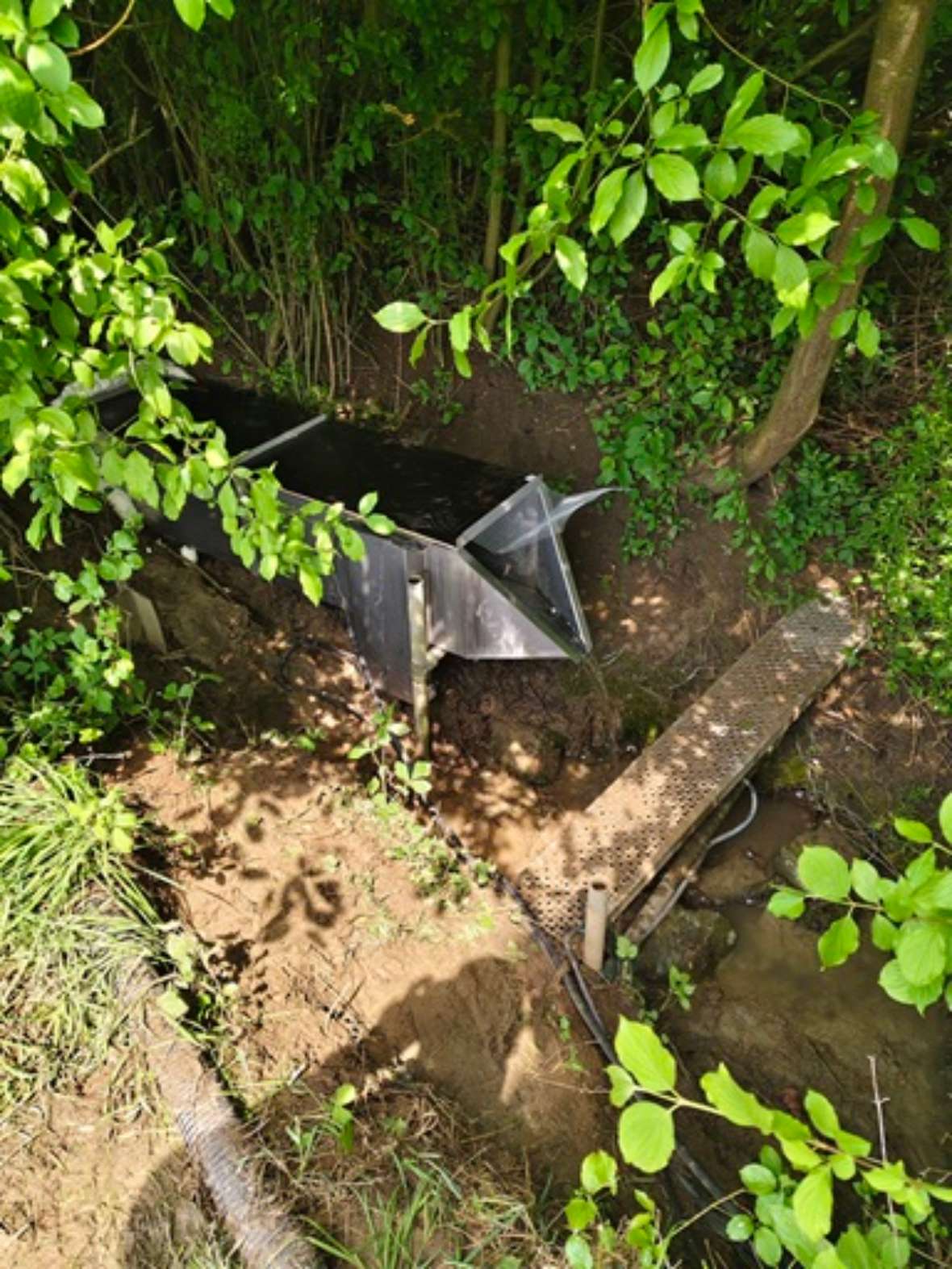 Neues eingebautes H-Flume 