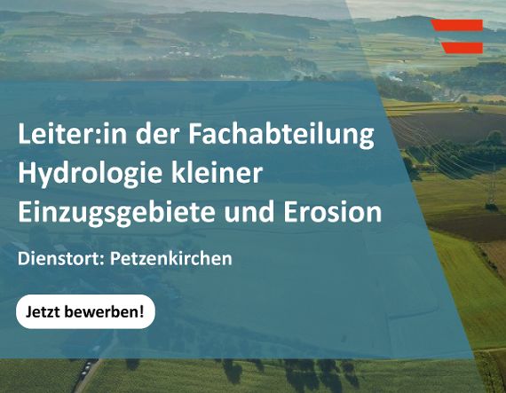 Titelbild Jobausschreibung Leiter Fachabteilung