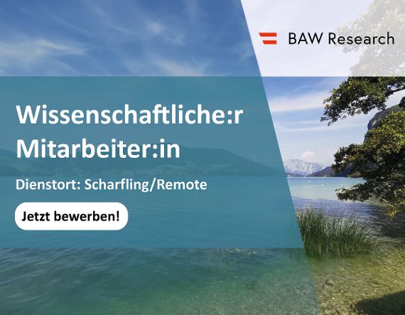 Titelbild Jobausschreibung BAW Research
