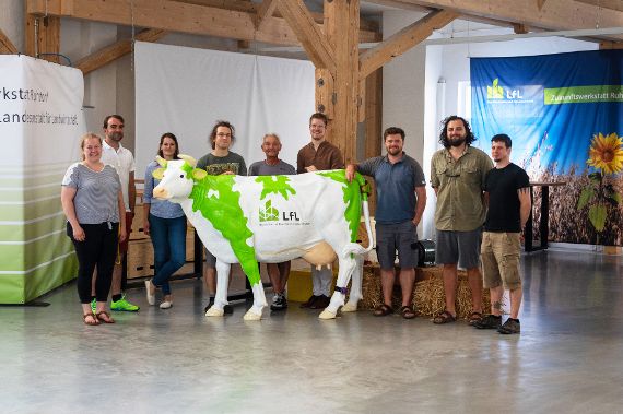 Gruppenbild der Teilnehmerinnen der Fachexkursion