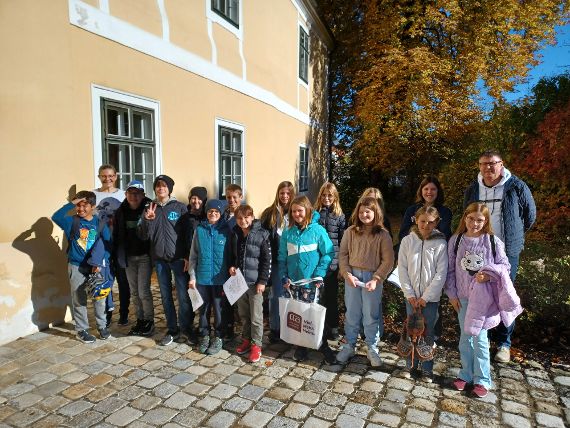 Gruppenbild der "Jungen Forscher"